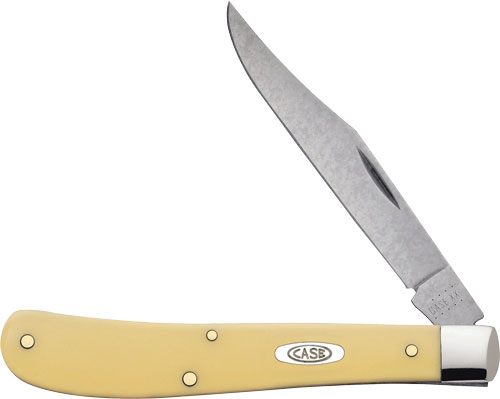 WR Case Sons Cutlery 031 S Trapper Slimline 3.25in Folding Clip Point Plain view 2
