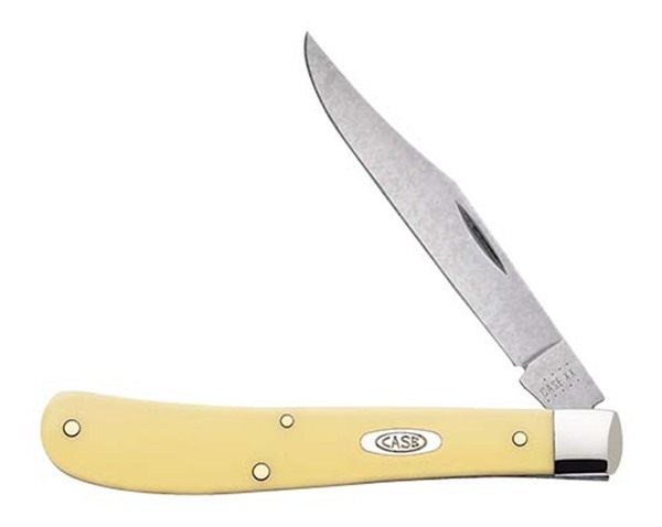WR Case Sons Cutlery 031 S Trapper Slimline 3.25in Folding Clip Point Plain view 3