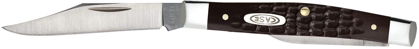 Case 00083 Pen Small 2in/1.47in Folding Clip/Pen Plain As-Ground Stainless
