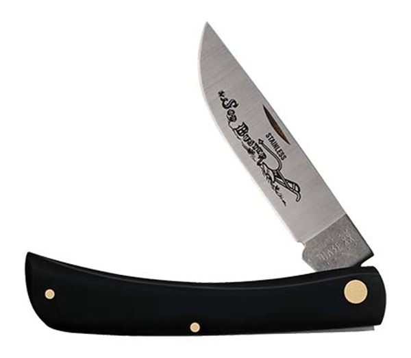 WR Case Sons Cutlery 00092 Sod Buster 3.70in Folding Skinner Plain Etched A view 3