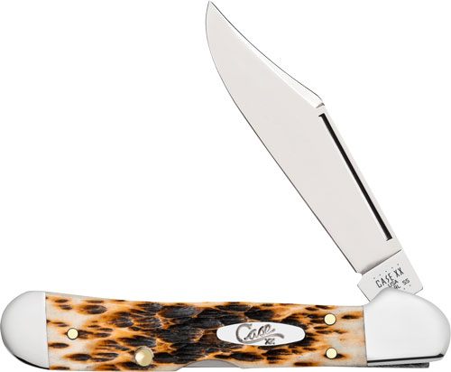 Case 00133 CopperLock Mini 2.72in Folding Clip Point Plain Mirror Polished view 2