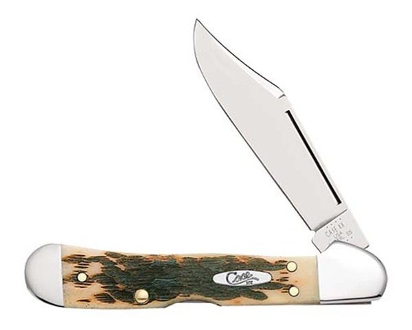 Case 00133 CopperLock Mini 2.72in Folding Clip Point Plain Mirror Polished view 3