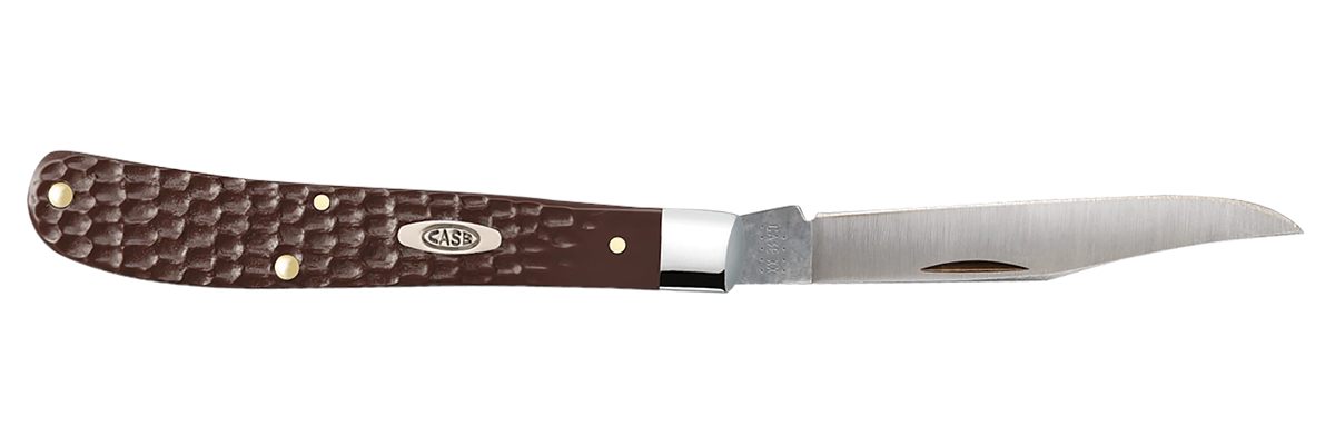 Case WR XX Pocket Knife Brown Synthetic Barehead Slimline Trapper Item 135