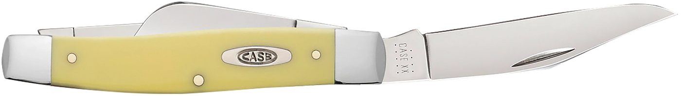 Case WR XX Pocket Knife Yellow Synthetic Large Stockman Item 203 - (3375 CS
