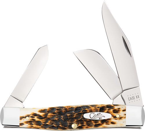 WR Case Sons Cutlery 00204 Stockman Large 3.30in/2.30in/2.20in Folding Clip view 2