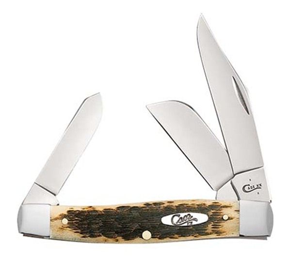 WR Case Sons Cutlery 00204 Stockman Large 3.30in/2.30in/2.20in Folding Clip view 3