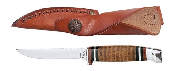 Case Knives Leather Hunter With Sheath