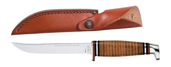 Case WR XX Pocket Knife Fixed Blade Polished Leather Item 381 - (316 5 SS) view 2