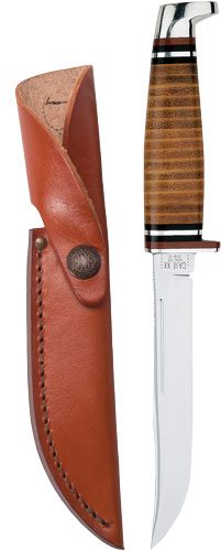 Case WR XX Pocket Knife Fixed Blade Polished Leather Item 381 - (316 5 SS) view 3