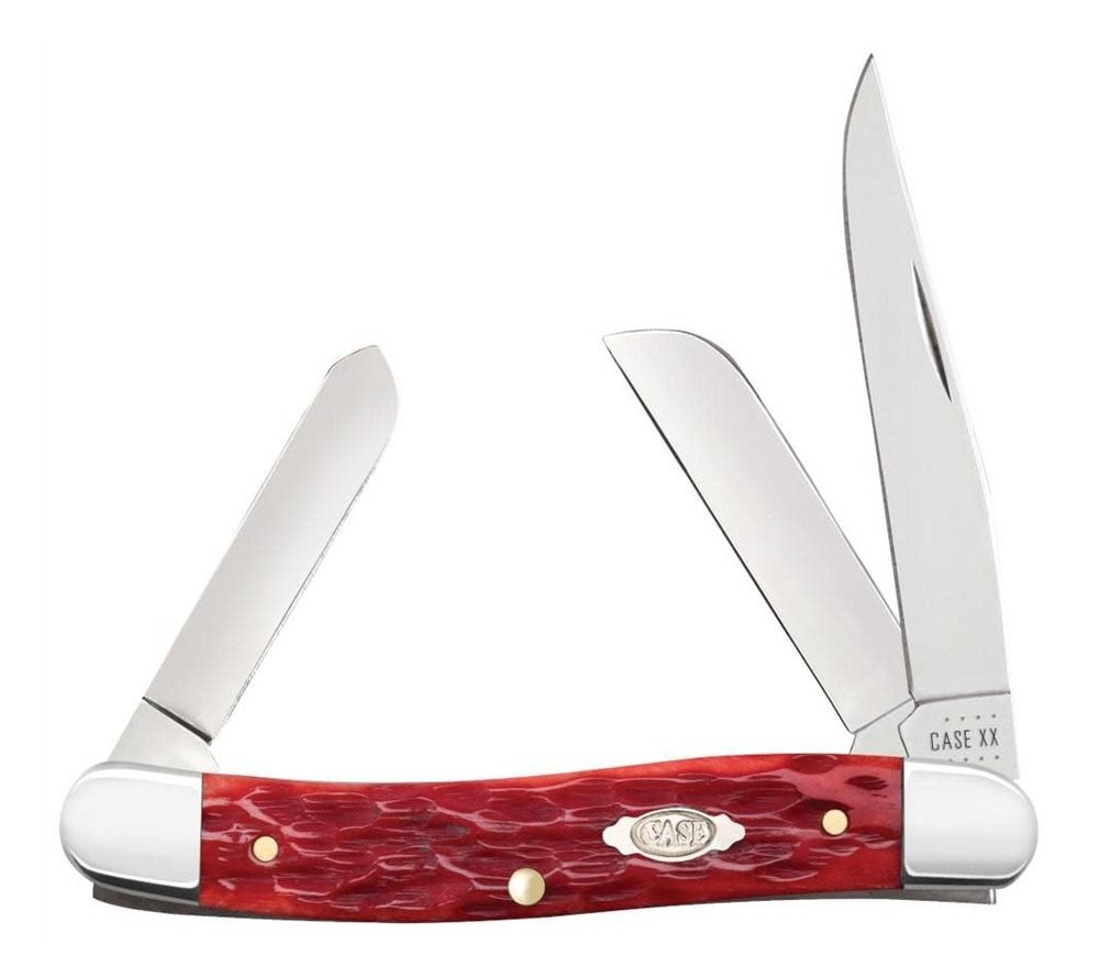 Case WR XX Pocket Knife Worn Old Red Bone Medium Stockman Item 786 - (6318 view 2