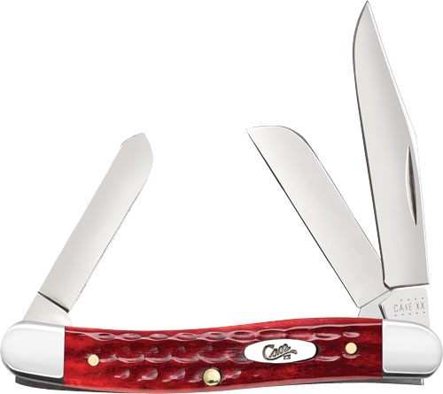 Case WR XX Pocket Knife Worn Old Red Bone Medium Stockman Item 786 - (6318 view 3
