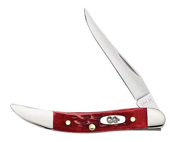 CASE KNIVES POCKET WORN OLD RED BONE CORN COB JIG TOOTHPIC view 2