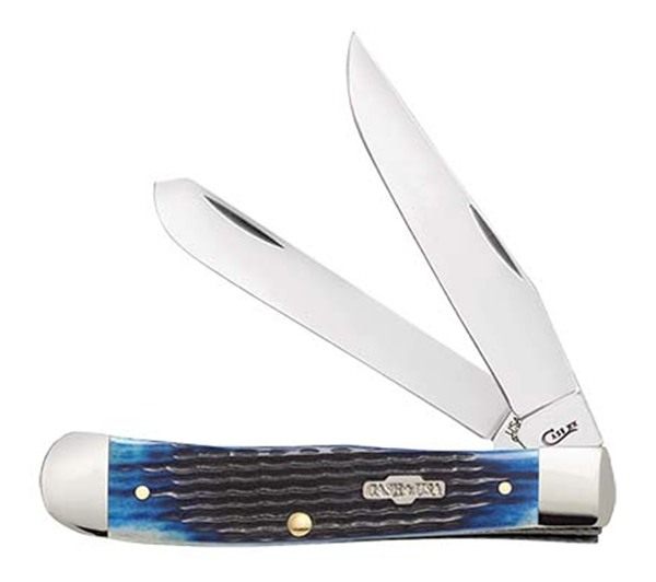 CASE KNIVES BLUE BONE ROGERS CORN COB JIG TRAPPER view 2