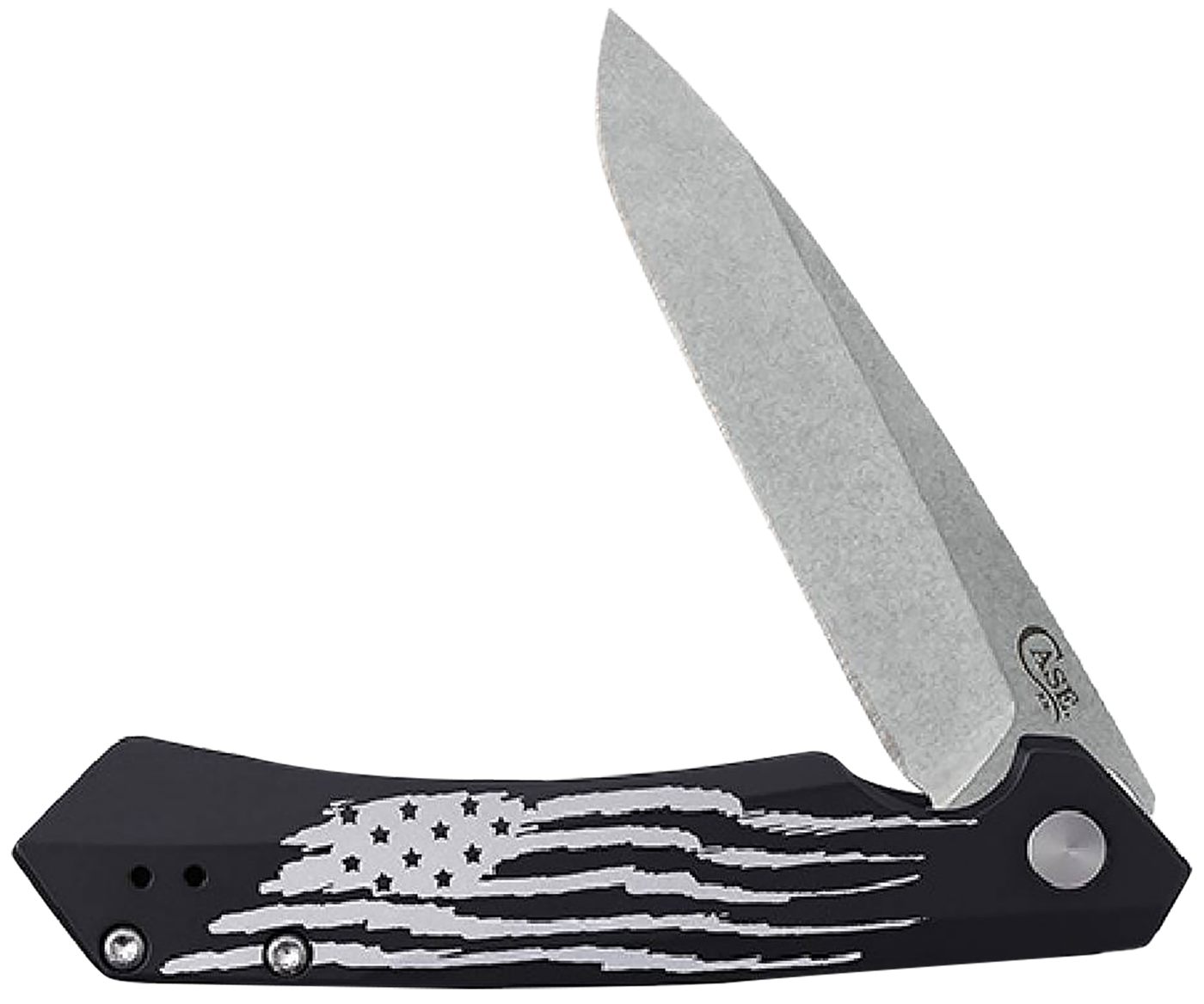WR Case Sons Cutlery 10857 Kinzua Folding Spear Point Plain Stonewashed S35