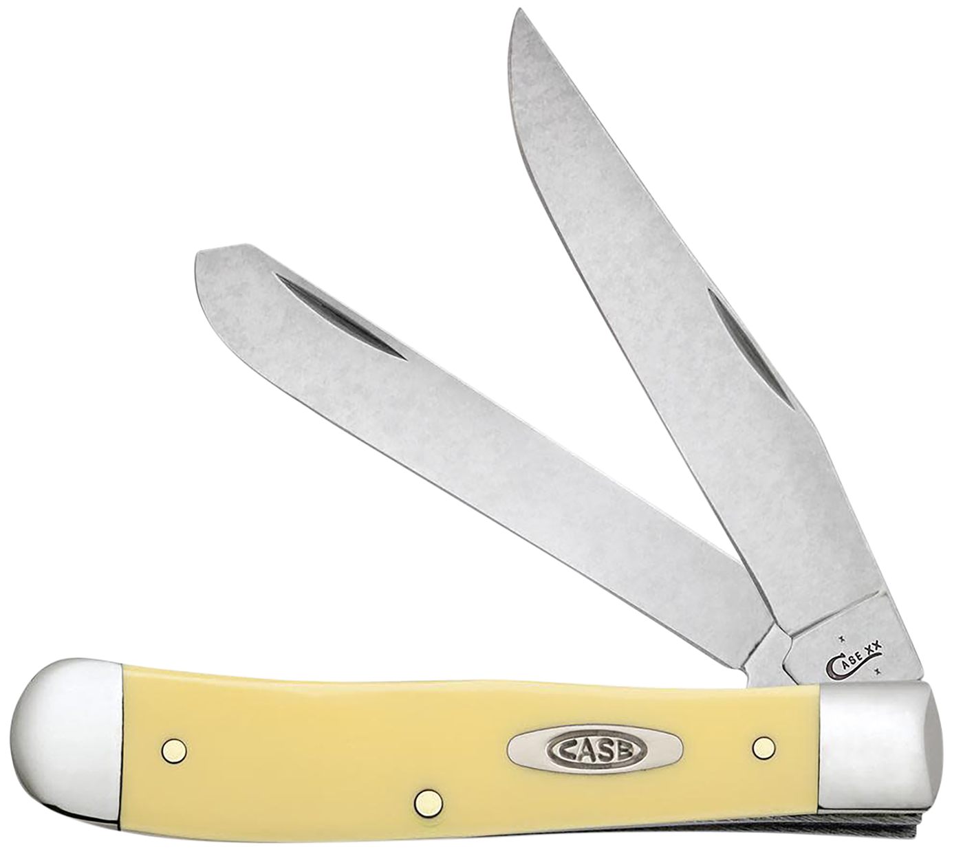 WR Case Sons Cutlery 30114 Trapper Folding Clip Point/Spey Plain Mirror Pol