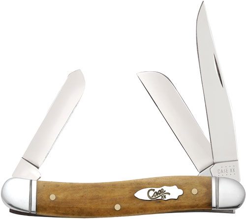 CASE KNIVES ANTIQUE BONE SMOOTH MEDIUM STOCKMAN
