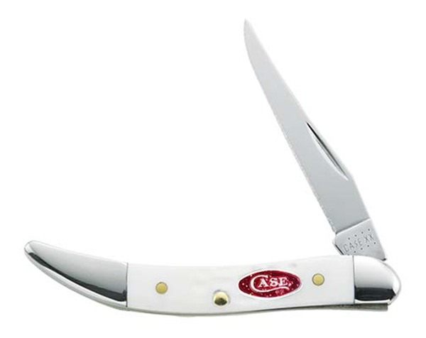 CASE KNIVES WHITE SYNTHETIC SPARXX STD JIG TEXAS TOOTHPICK view 2