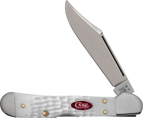 CASE KNIVES WHITE SYNTHETIC SPARXX STD JIG MINI COPPERLOCK