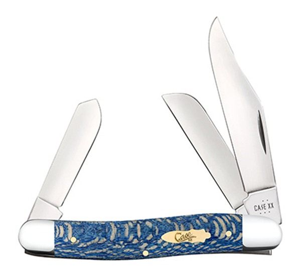 Case Cae Stockman Blue Sycamore