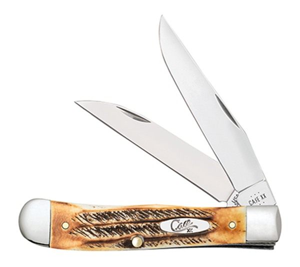 CASE KNIVES 6.5 BONE STAG TRAPPER view 2