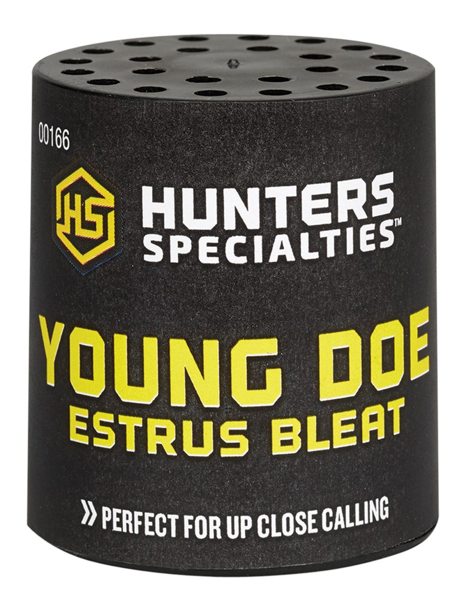 Hunters Specialties 00166 Young Doe Estrus Can Call Sounds Attracts Deer Bl