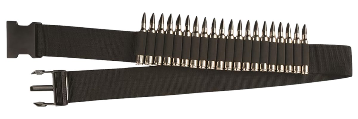 Hunters Specialties Rifle Shell Belt, Black