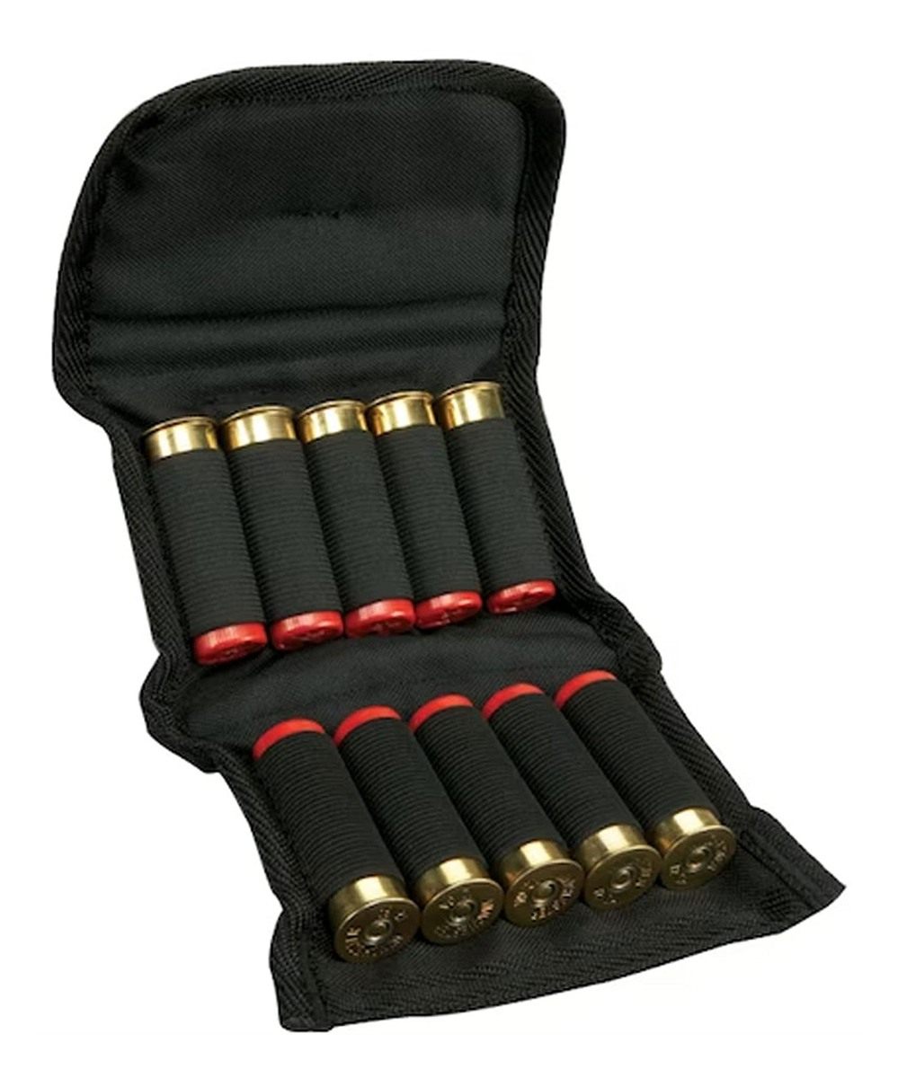 Hunters Specialties Camo Rugged Tactical Shotgun Ammo Pouch - Foldable 10 S