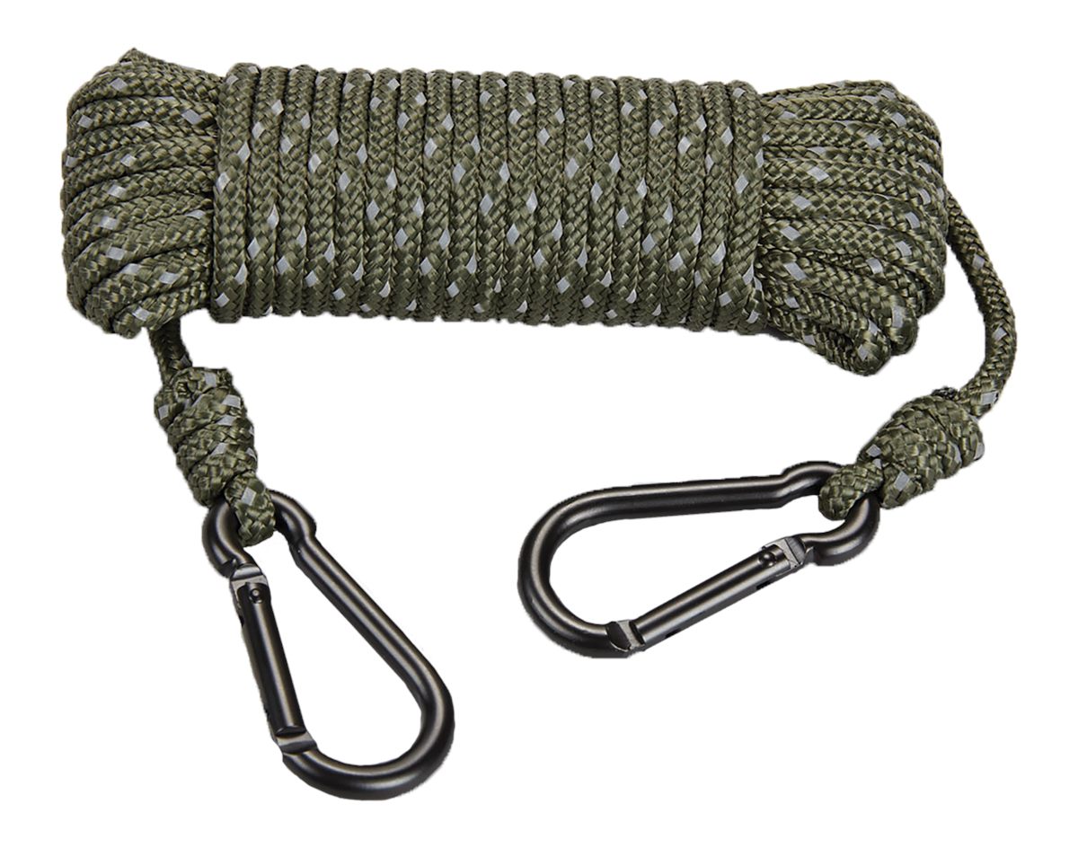 Hunters Specialties 00775 Reflective Rope Olive Drab 30' Long