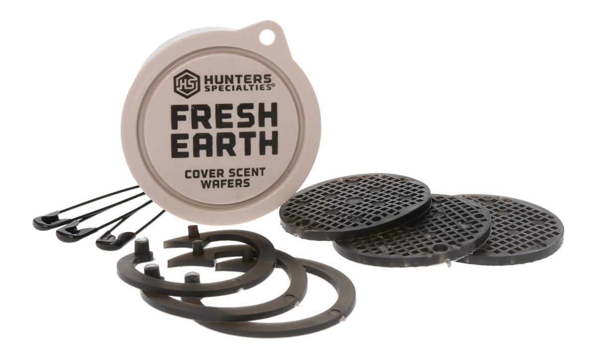 Hunters Specialties 01022 Scent Wafers Fresh Earth Cover 3 Pack