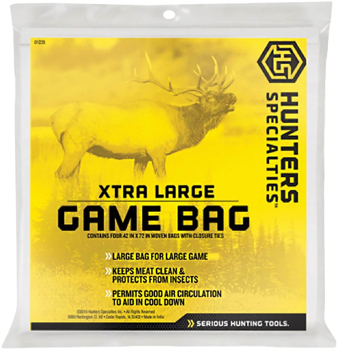 Hunters Specialties Game Bag | XL Deluxe Size Reusable Washable Heavy-Duty