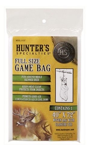 Hunters Specialties Game Bag | Full Size Reusable Washable Heavy-Duty Canva view 2