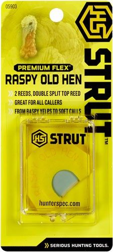 Hunters Specialties Strut Realistic Sounds Premium Flex Raspy Old Hen Diaph view 4
