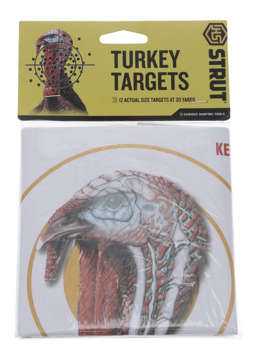 Hunters Specialties Full Size Paper Shooting Practice Turkey Targets - 11 i