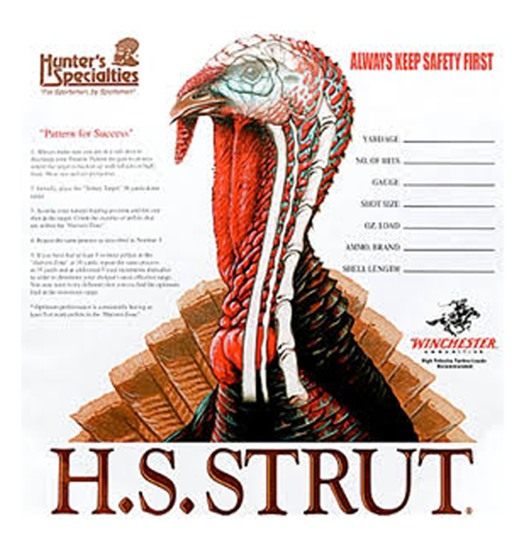 Hunters Specialties Full Size Paper Shooting Practice Turkey Targets - 11 i view 3
