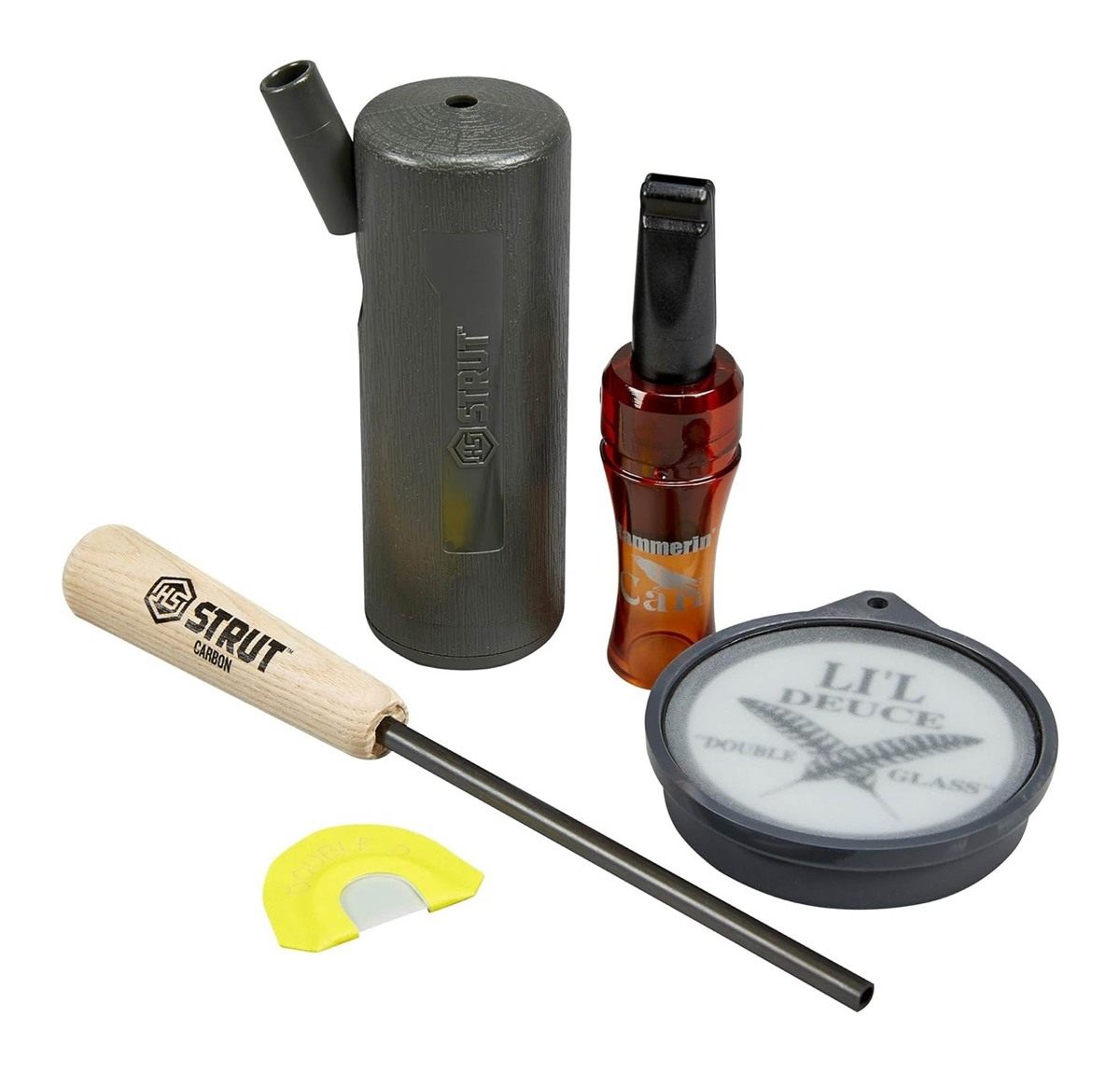 Hunters Specialties Super Strut Combo Kit - Turkey Game Calls Pack - Wide R