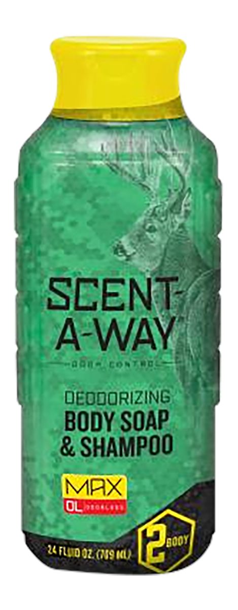 Hunters Specialties Scent-A-Way MAX Liquid Body Soap Shampoo - Hunting Odor