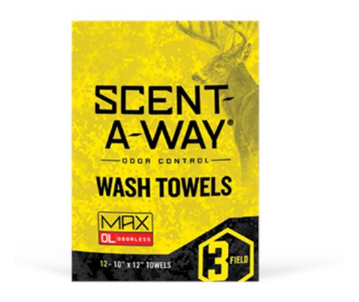 Hunters Specialties Scent-A-Way MAX Odorless Wash Towels, 12 Pack Refreshme view 2
