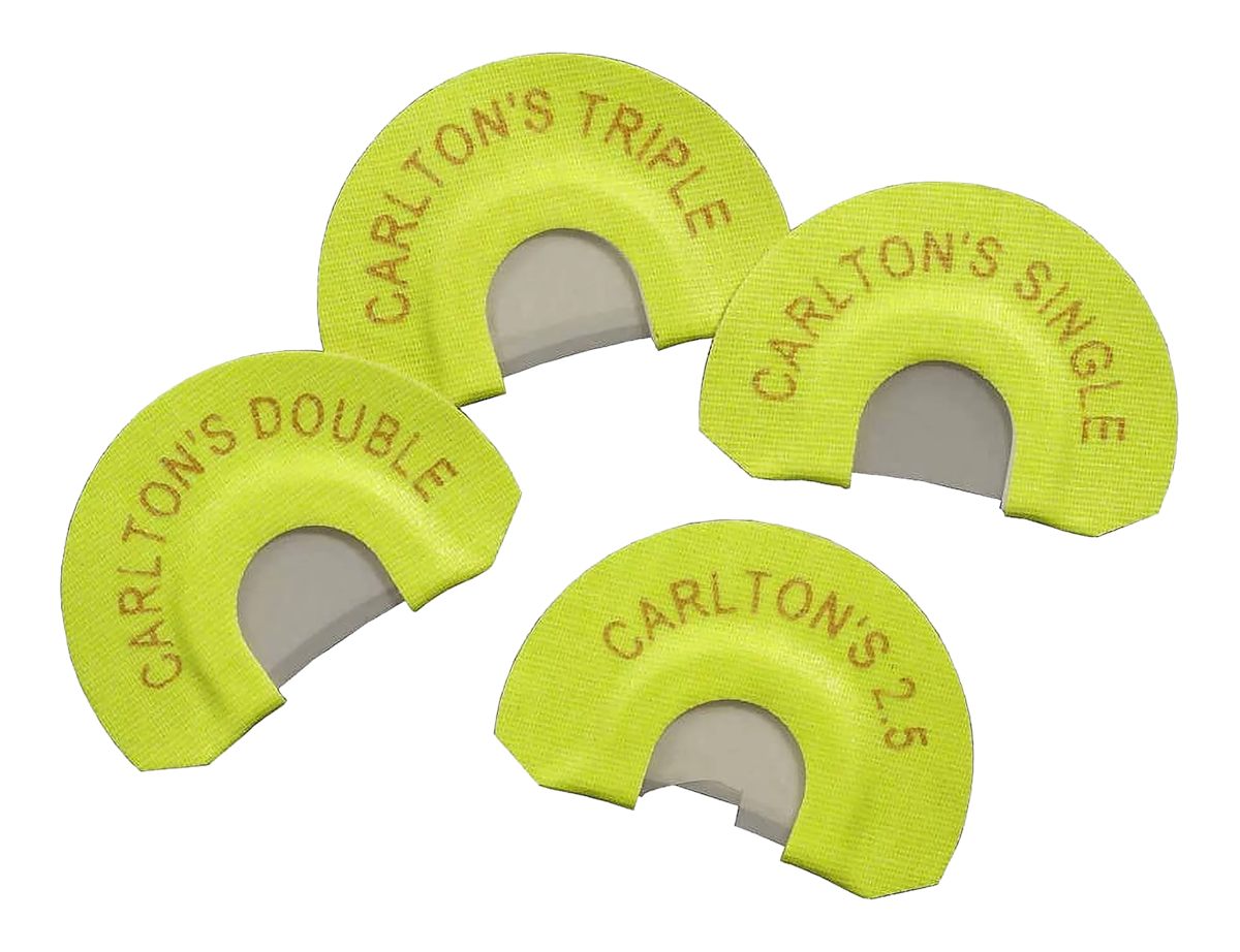 Hunters Specialties Carlton's Calls Premium Flex Elk Diaphragm Game 4-Pack