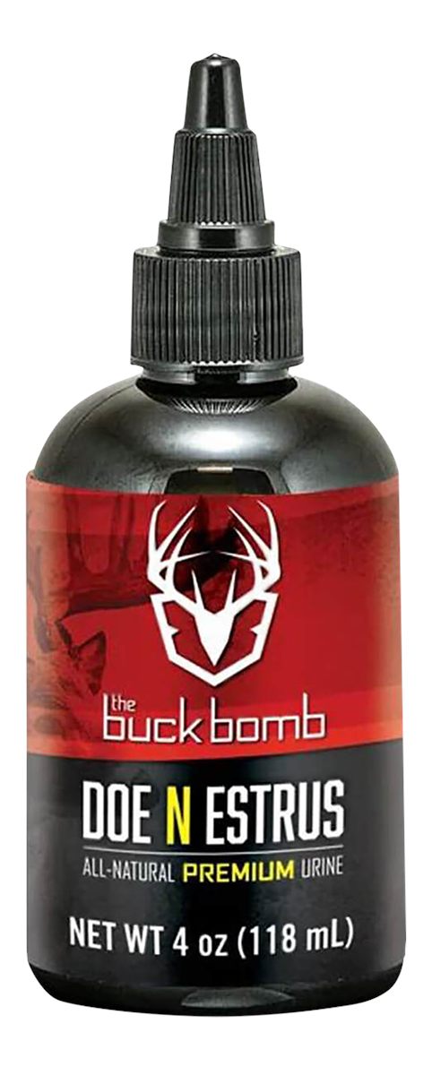 Hunters Specialties Buck Bomb Natural Doe 'n Estrus Liquid Scent w/Wicks De