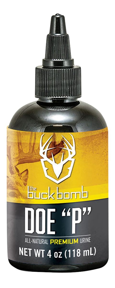 Hunters Specialties Buck Bomb Natural Doe P Liquid Scent w/Wicks | Deer Lur