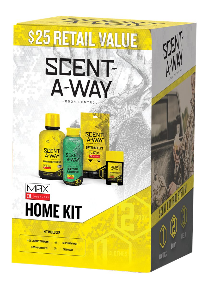 Hunters Specialties Scent-A-Way 100097 Max Home Kit Odor Eliminator