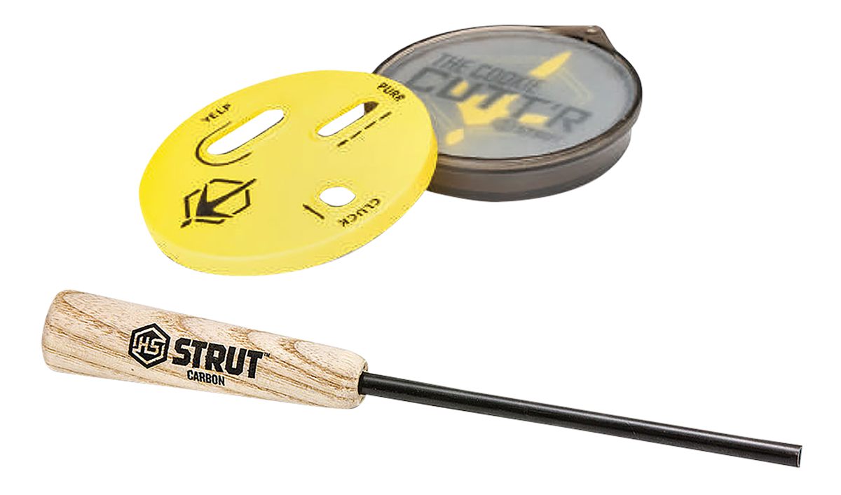 Hunters Specialties Strut Cookie Cutt'r Combo Glass Pot Call - Must Have Tu