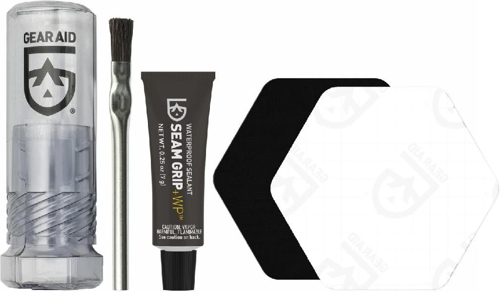 Gear Aid Field Repair Kit Fix Instantly Nylon Canvas Tec Fabrics Viny/rubbe