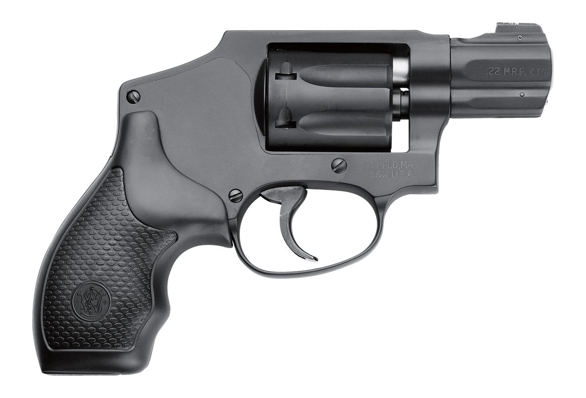 Smith Wesson 103351 Model 351 Classic 22 WMR 7 Shot 1.88in Black Stainless