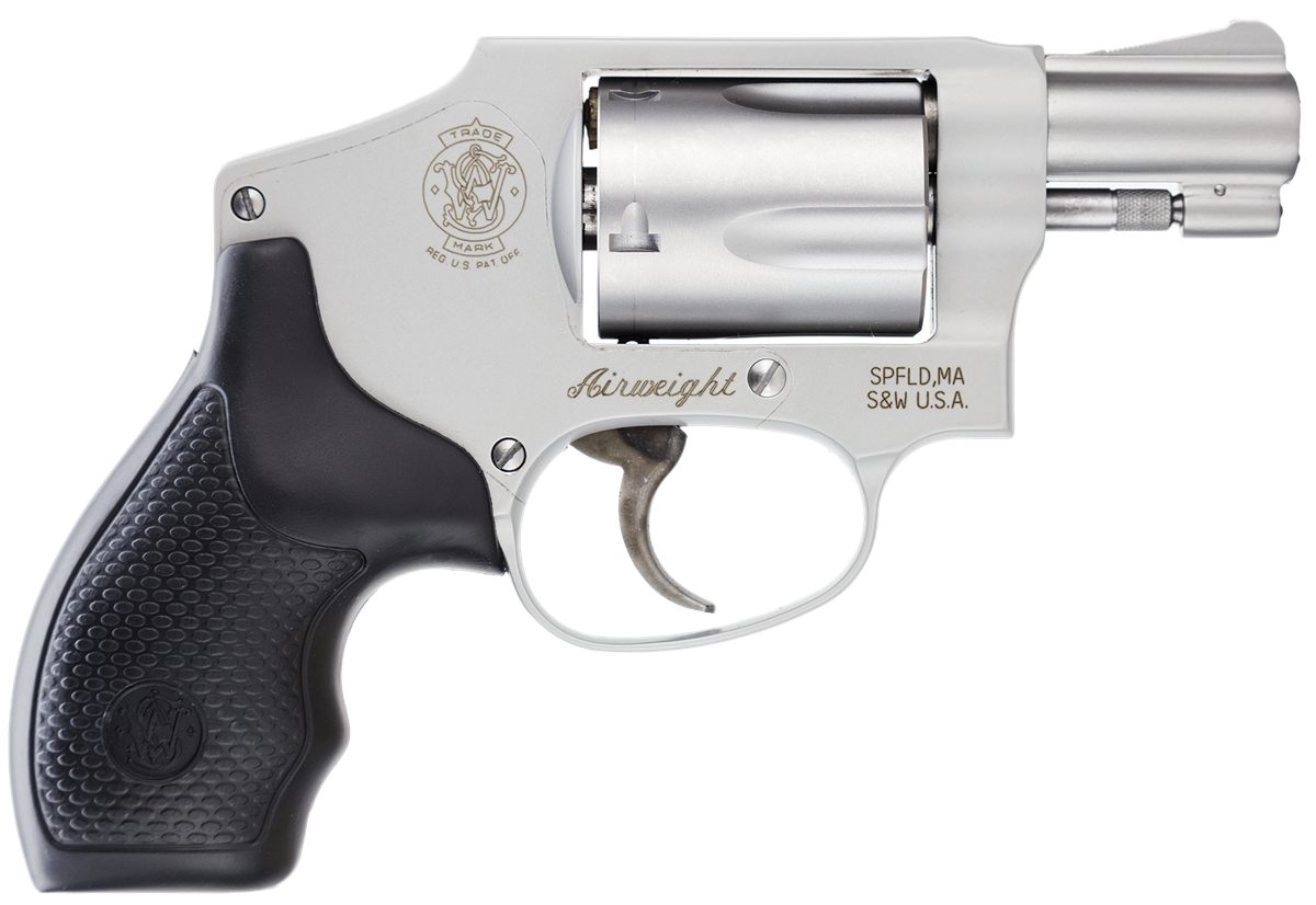 Smith Wesson 103810 Model 642 Airweight J- 38 Special +P 5 Shot 1.88in Stai