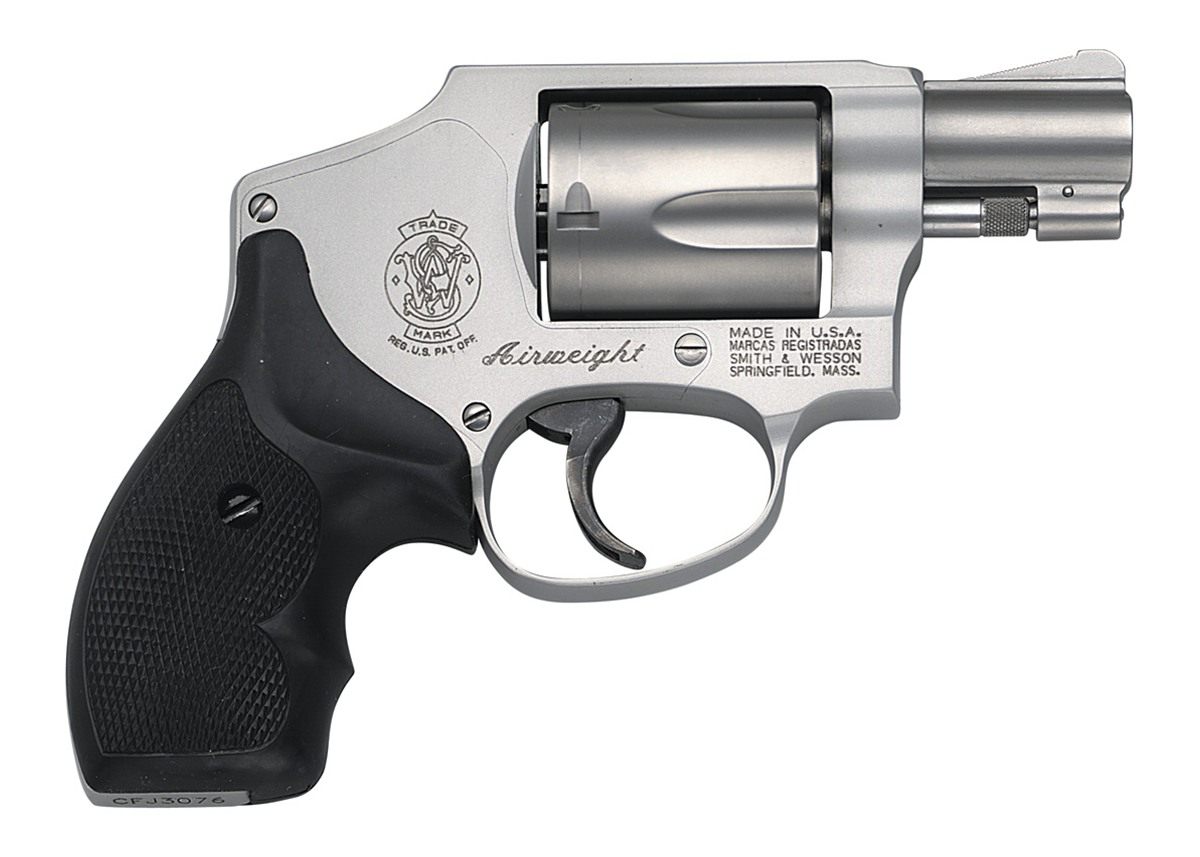 Smith Wesson 103810 Model 642 Airweight J- 38 Special +P 5 Shot 1.88in Stai view 2