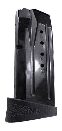 Smith Wesson M P9 Compact Magazine w/Finger Rest 9mm Blued 12/rd view 2