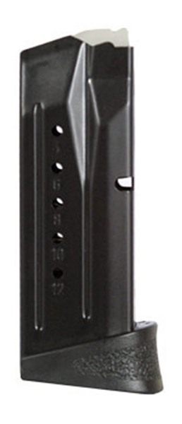 Smith Wesson M P9 Compact Magazine w/Finger Rest 9mm Blued 12/rd view 3