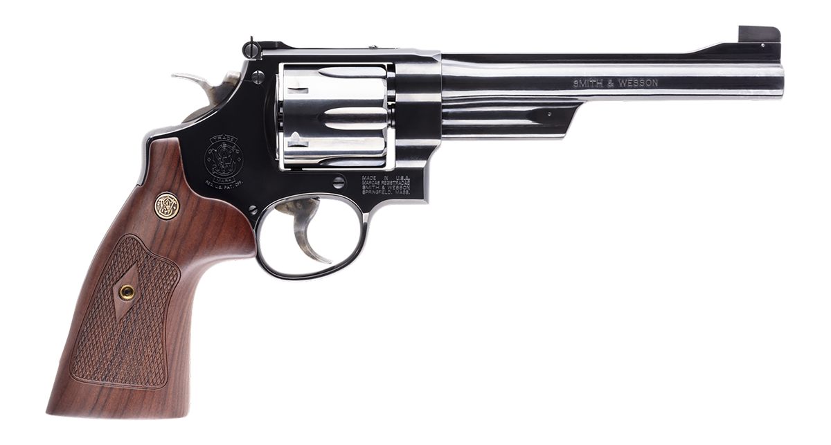Smith Wesson 150256 Model 25 Classic 45 Colt (LC) Blued Carbon Steel 6.50in