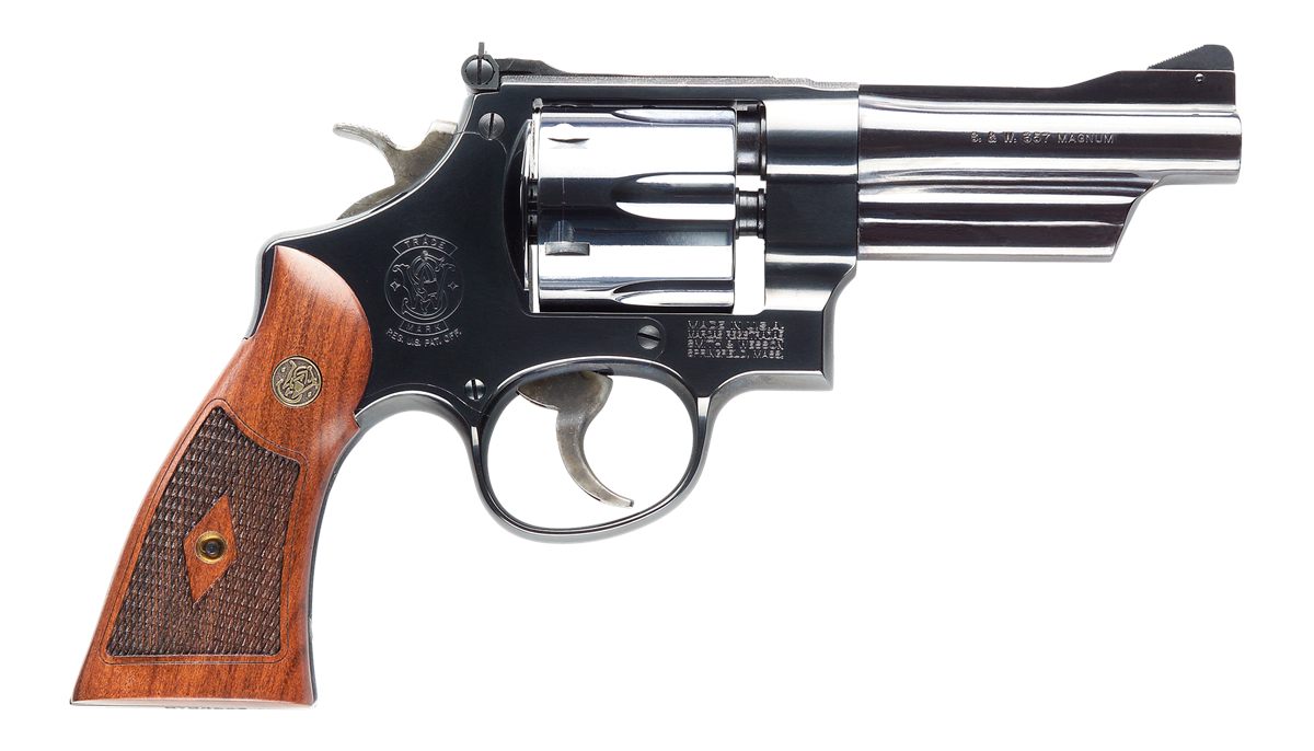 Smith Wesson 150339 Model 27 Classic 357 Mag Or 38 S W Spl +P Blued Carbon